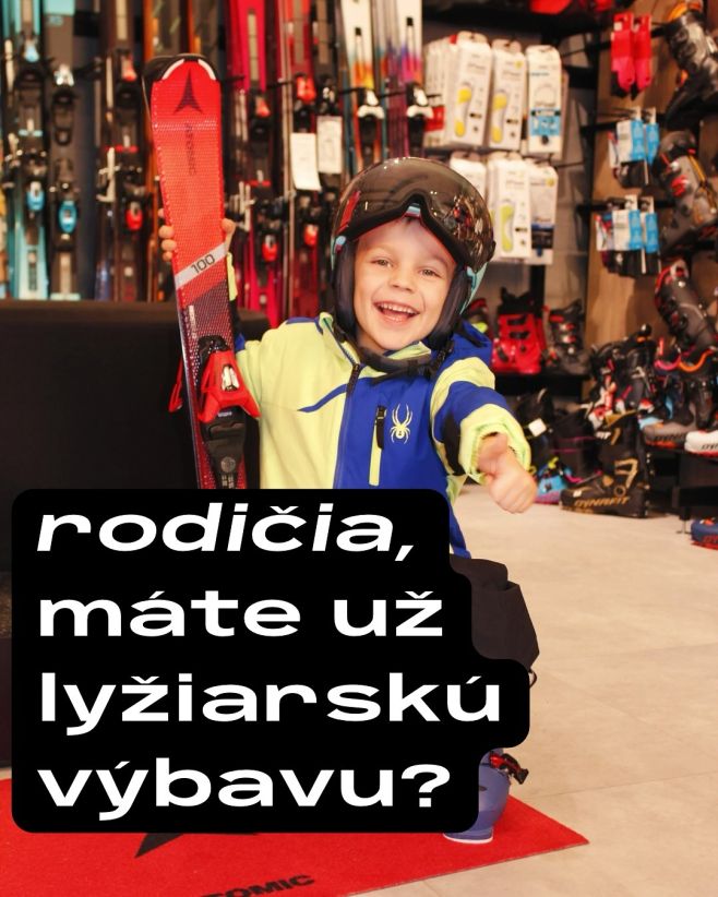 🎿 Rodičia, už máte výbavu na hory pre svoje detičky? My sme plne pripravení! ⛷️ Najlepšia požičovňa s top servisom u nás v...