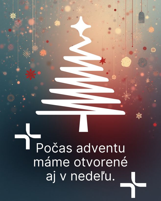 Milí priatelia,🎄🎁 aby ste mohli nakupovať darčeky v pokoji a bez zhonu, počas adventu sme pre vás predĺžili otváracie...
